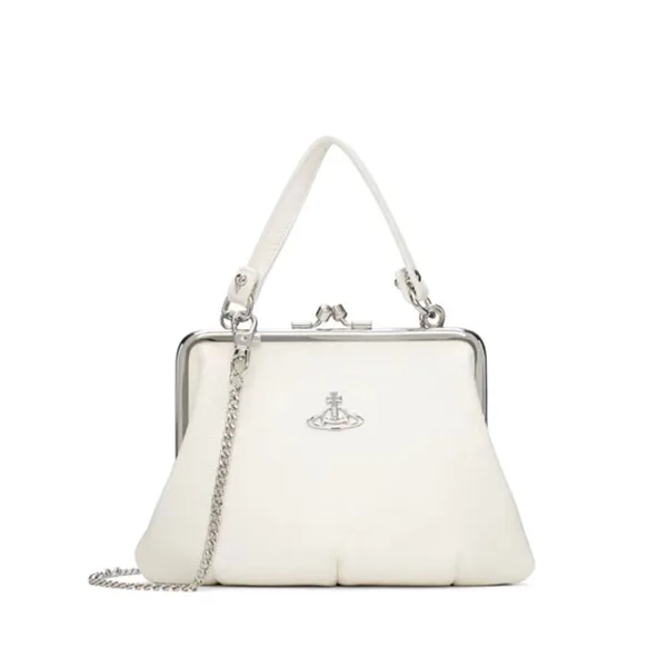 Vivienne Westwood Granny Frame 皮革手提包