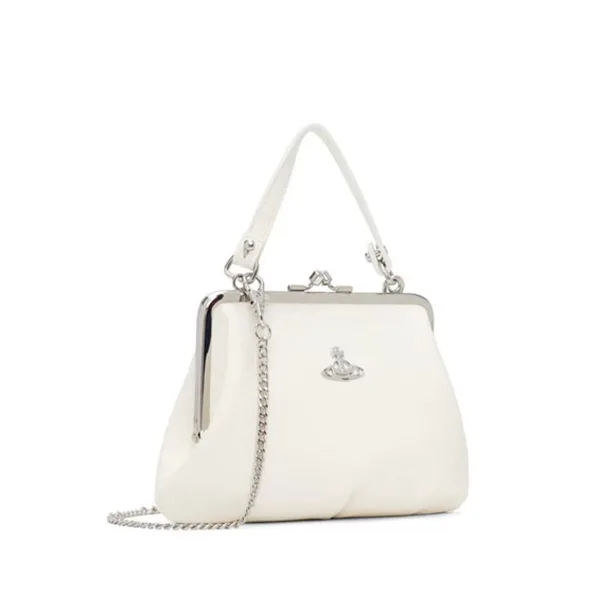 Vivienne Westwood Granny Frame 皮革手提包